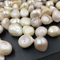 ELEISPL JEWELRY 160g Big Beads Undrilled Baroque Real Pearls 12-20mm  #1001-1