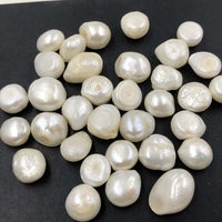 ELEISPL JEWELRY 200g Loose Freshwater Cultured Pearls Baroque Shape Natural Color Undrilled 13-20mm Beads  #1001-3