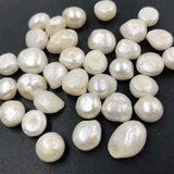 ELEISPL JEWELRY 200g Loose Freshwater Cultured Pearls Baroque Shape Natural Color Undrilled 13-20mm Beads  #1001-3