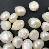 ELEISPL JEWELRY 200g Loose Freshwater Cultured Pearls Baroque Shape Natural Color Undrilled 13-20mm Beads  #1001-3