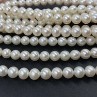 ELEISPL JEWELRY  AAA Stunning Loose Pearl String 40cm Near 8mm Round  #1012