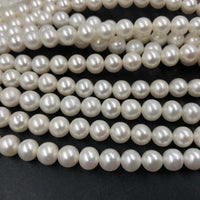 ELEISPL JEWELRY  AAA Stunning Loose Pearl String 40cm Near 8mm Round  #1012