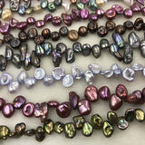 ELEISPL JEWELRY Wholesale 15 Strings Mixed Keshi Freshwater Pearls Reborn Beads   #1013-2