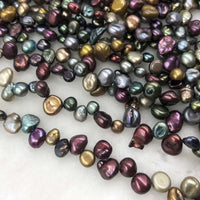 ELEISPL JEWELRY Wholesale 15 Strings Baroque Freshwater Pearls seldom pearl #1013-4