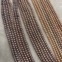 ELEISPL JEWELRY Wholesale 6 Strands Mixed Pink Purple Hight Quality 7.5-8mm Round Pearl