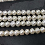 ELEISPL Gorgeous Near 10mm White Mixed Freshwater Pearls 1 String   #1023