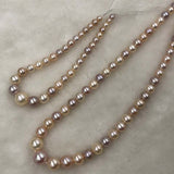 ELEISPL JEWELRY Loose String For Necklace And Bracelet 4-8mm Round FW Pearls  #1024