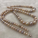 ELEISPL JEWELRY Loose String For Necklace And Bracelet 4-8mm Round FW Pearls  #1024