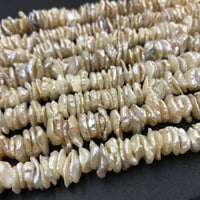 ELEISPL Wholesale 350g Different Size Baroque Keshi Pearl Loose Strings #1030-2