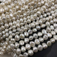 ELEISPL AA Wholesale 10 strands Baroque Keshi Reborn 8-9MM Pearl Loose Strings  #1031