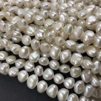 ELEISPL AA Wholesale 10 strands Baroque Keshi Reborn 8-9MM Pearl Loose Strings  #1031