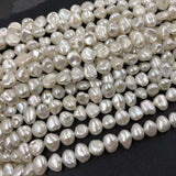 ELEISPL AA Wholesale 10 strands Baroque Keshi Reborn 8-9MM Pearl Loose Strings  #1031