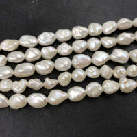 ELEISPL JEWELRY 11 Strands 6-7*7-10mm Baroque Freshwater Pearl Loose String #1036-2