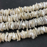 ELEISPL JEWELRY Wholesale 4 String 10-15mm Natural KeShi Pearls #1037-1