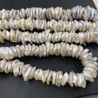 ELEISPL JEWELRY Wholesale 4 String 10-15mm Natural KeShi Pearls #1037-1