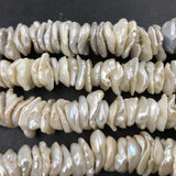 ELEISPL JEWELRY Wholesale 4 String 10-15mm Natural KeShi Pearls #1037-1