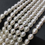 ELEISPL FINE Rice Pearls Jewelry 6.5-7mm Freshwater Pearls  #1059