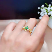 Fashion Jewelry For 50 PCS 3mm Small Shell Beads Golden Rings Free shipping