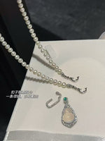 2025 NEW Elegant 5-6mm white freshwater pearl gourd pendant necklace