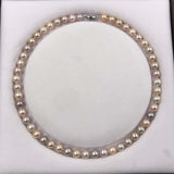 ELEISPL JEWELRY AAA Top Pearls Necklace 8mm 9mm Round Can Choose