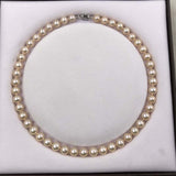 ELEISPL JEWELRY AAA Top Pearls Necklace 8mm 9mm Round Can Choose