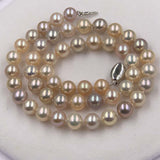 ELEISPL JEWELRY AAA Top Pearls Necklace 8mm 9mm Round Can Choose