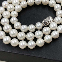 ELEISPL JEWELRY AAA Top Pearls Necklace 8mm 9mm Round Can Choose