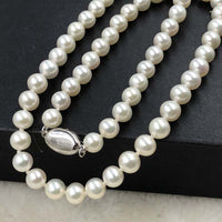 ELEISPL JEWELRY AAA Top Pearls Necklace 8mm 9mm Round Can Choose