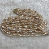 [ELEISPL]  13 Strands Small Beads 4-5*6-8mm Baroque Nugget FW Pearls mixed 45cm/string #23500-3