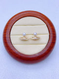 2025 Newly Customized different style real pearl earring (淡水珍珠各种新款耳环批量订制）