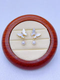 2025 Newly Customized different style real pearl earring (淡水珍珠各种新款耳环批量订制）