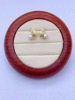 2025 Newly Customized different style real pearl earring (淡水珍珠各种新款耳环批量订制）