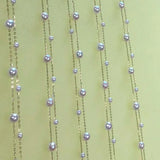 Newly AAA FW Akoya Pearl 2rows G18K Chain necklace star style 3mm 5mm round beads