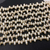 ELEISPL JEWELRY Wholesale 10 Strands 4mm*6-7mm  Freshwater Light Pink Pearl Strings Small Beads #497-6