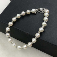 ELEISPL JEWELRY Wholesale 12 Pieces Mix Style Real FW Pearls With Other Beads Bracelets #498-29