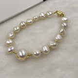 ELEISPL JEWELRY Wholesale 12 Pieces Mix Style Real FW Pearls With Other Beads Bracelets #498-29