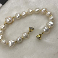 ELEISPL JEWELRY Wholesale 12 Pieces Mix Style Real FW Pearls With Other Beads Bracelets #498-29