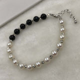 ELEISPL JEWELRY Wholesale 12 Pieces Mix Style Real FW Pearls With Other Beads Bracelets #498-29