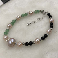 ELEISPL JEWELRY Wholesale 12 Pieces Mix Style Real FW Pearls With Other Beads Bracelets #498-29