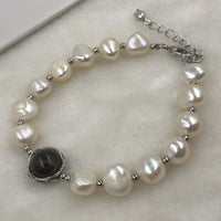 ELEISPL JEWELRY Wholesale 12 Pieces Mix Style Real FW Pearls With Other Beads Bracelets #498-29