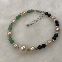 ELEISPL JEWELRY Wholesale 12 Pieces Mix Style Real FW Pearls With Other Beads Bracelets #498-29