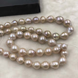 ELEISPL 1 String 12-15mm Near Drop Nucleated Kasumi Pearls 40cm  #500-2