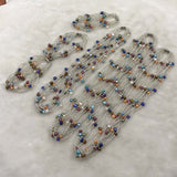 ELEISPL JEWELRY 10 Sets Small Beads 5mm Multicolours FW Pearls Necklace & Bracelets #500-5