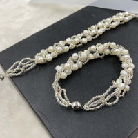 ELEISPL JEWELRY Lots 16 Pieces Handcraft Freshwater White Pearls Bracelets Magnetic Clasp #500-6