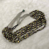 ELEISPL Fashion Jewelry 51cm 6Strands Green FW Pearls Mixed Gemstone Necklace #501-10