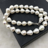 ELEISPL 50CM Long 11-12*12-14mm Lovely Drop Pearls Necklace #501-8