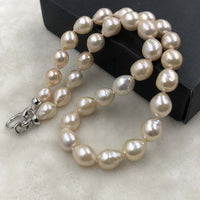 ELEISPL JEWELRY Luster Drop 10-11*12-14mm FW Pearls Necklace #502-20