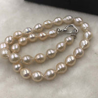 ELEISPL JEWELRY Luster Drop 10-11*12-14mm FW Pearls Necklace #502-20