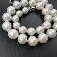 ELEISPL JEWELRY 18" 11-15mm Natural Pearls Necklace #502-43