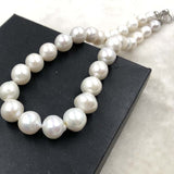 ELEISPL JEWELRY 18" 11-15mm Natural Pearls Necklace #502-43